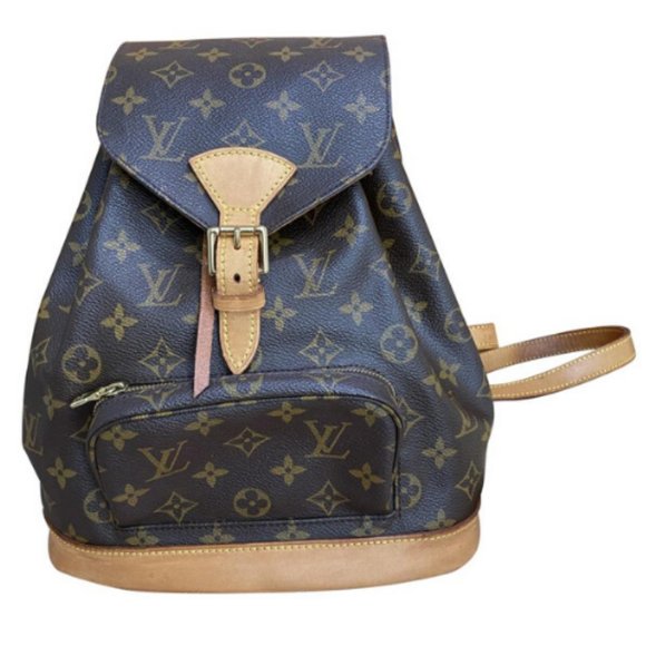 💯 Auth Louis Vuitton Montsouris PM Backpack Bag - Picture 1 of 7
